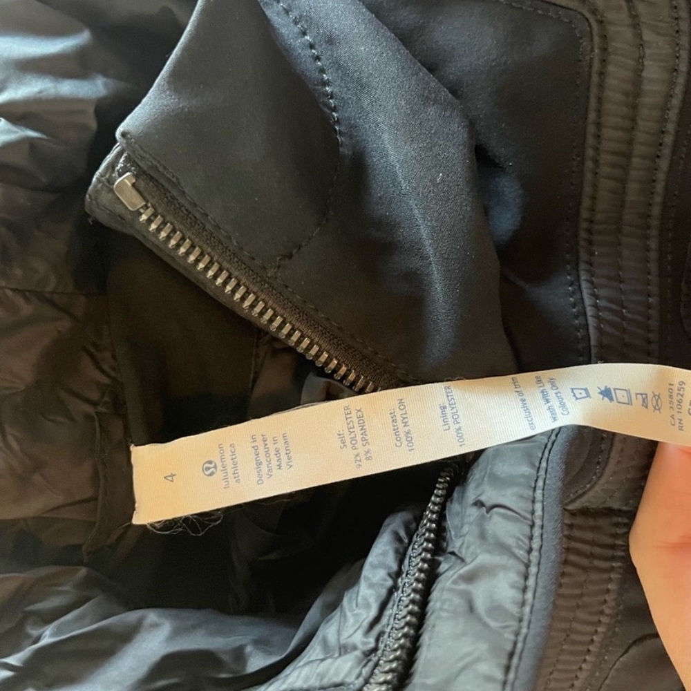 Lululemon Jacket Paddington Softshell Microfleece… - image 11